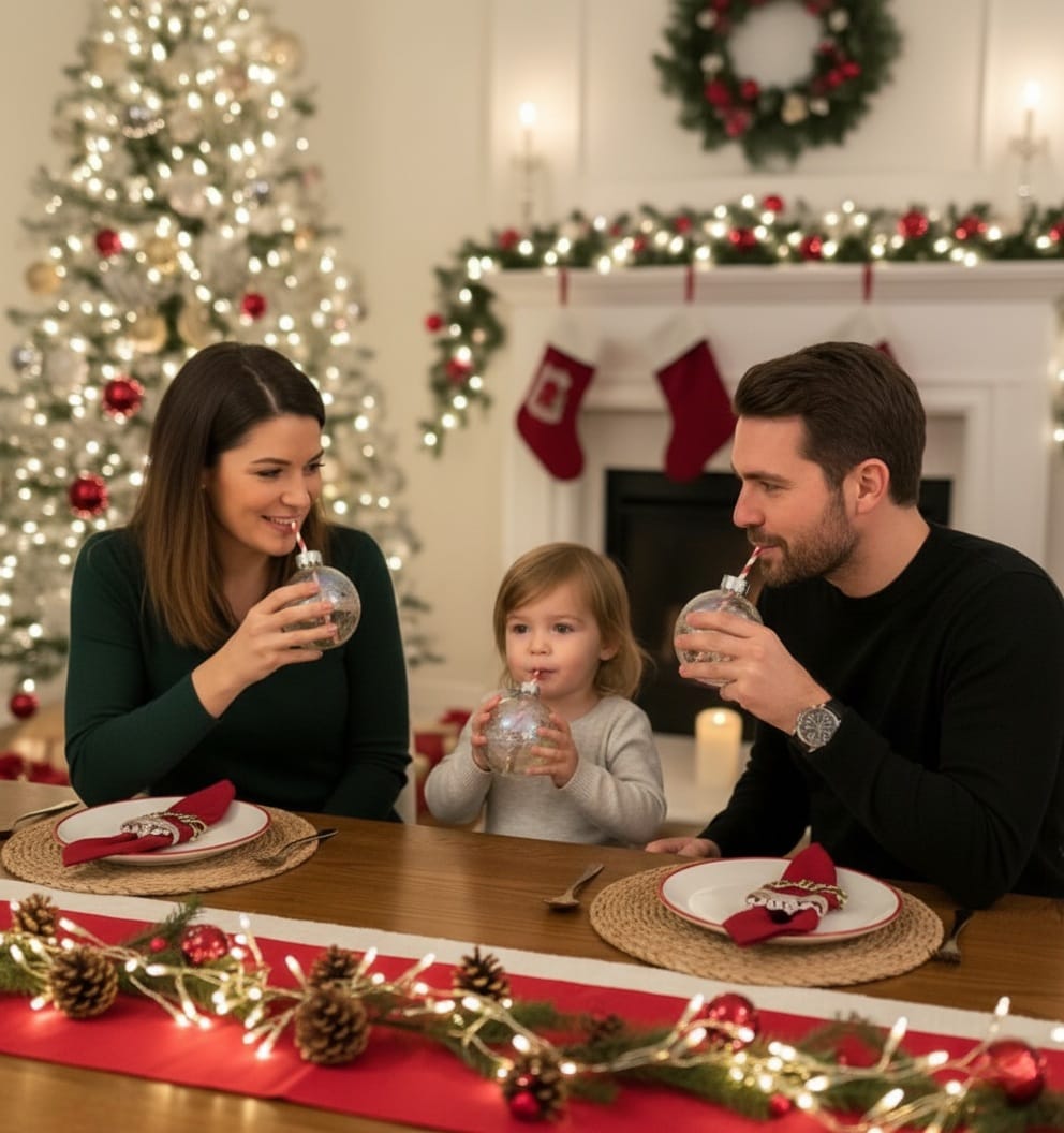 1+1 FREE Iridescent Christmas Bauble Glass™ - By Coseason